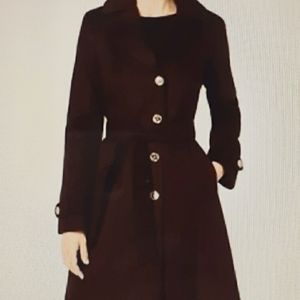 Michael Kors burgundy coat